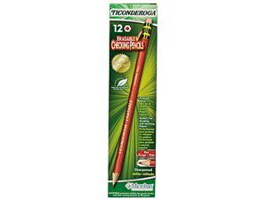 Ticonderoga 14259 Ticonderoga Erasable Colored Pencils, 2.6 mm, CME Lead/Barrel, Dozen Ticonderoga 14259 Ticonderoga Erasable Colored Pencils, 2.6 mm, CME Lead/Barrel, Dozen