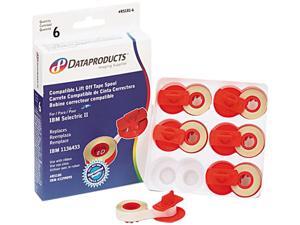Dataproducts R5181-6 Compatible Low-Tack Lift-Off Tape, Clear Dataproducts R5181-6 Compatible Low-Tack Lift-Off Tape, Clear