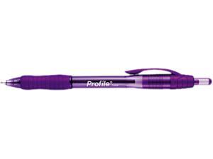 Paper Mate 35830 Profile Ballpoint Retractable Pen, Purple Ink, Bold, Dozen Paper Mate 35830 Profile Ballpoint Retractable Pen, Purple Ink, Bold, Dozen