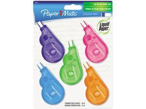 Paper Mate 5032315 - DryLine Mini Correction Tape, 1/5" x 197", Non-Refillable, 5/Pack Paper Mate 5032315 - DryLine Mini Correction Tape, 1/5" x 197", Non-Refillable, 5/Pack