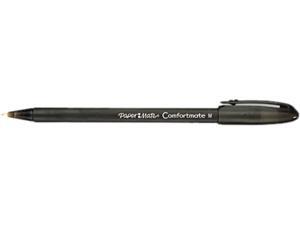 Paper Mate ComfortMate Stick Ball Pen, Black Ink, Medium, 1.0 mm (Dozen) Paper Mate ComfortMate Stick Ball Pen, Black Ink, Medium, 1.0 mm (Dozen)