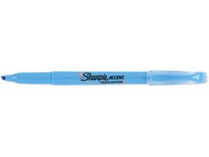 Sharpie Accent 27010 Accent Pocket Style Highlighter, Chisel Tip, Turquoise, 12/Pk Sharpie Accent 27010 Accent Pocket Style Highlighter, Chisel Tip, Turquoise, 12/Pk