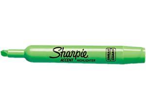 Sharpie 25026 Accent Tank Style Highlighter, Chisel Tip, Fluorescent Green, 12/Pk Sharpie 25026 Accent Tank Style Highlighter, Chisel Tip, Fluorescent Green, 12/Pk