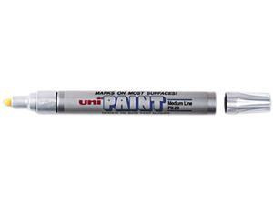 Sanford 63614 uni-Paint Marker, Medium Point, Metallic Silver