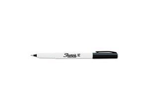 Sharpie 37665PP Permanent Markers, Ultra Fine Point, Black, 5/Pack