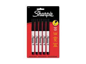 Sharpie Permanent Markers Ultra Fine Point Assorted Colors 5/Set 37675PP