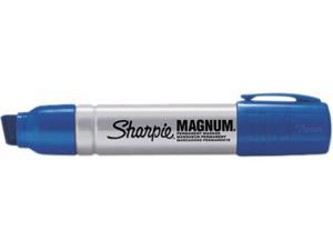 Sharpie 44003 Magnum Oversized Permanent Marker, Chisel Tip, Blue