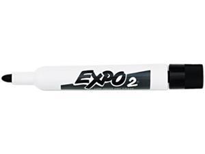 EXPO 16004 Vis-à-Vis Wet-Erase Overhead Projection Marker, Fine Point,  Green, Dozen 