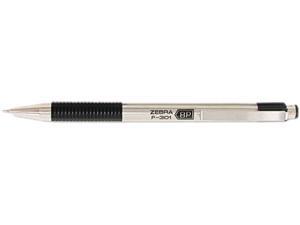 Zebra 27110 F-301 Ballpoint Retractable Pen, Black Ink, Fine Zebra 27110 F-301 Ballpoint Retractable Pen, Black Ink, Fine