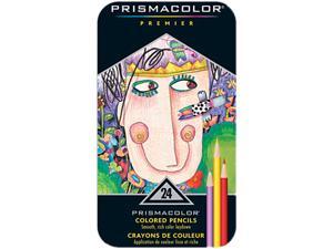 Prismacolor 3597T Premier Colored Woodcase Pencils, 24 Assorted Colors/Set