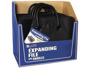 C-line 48211 Expanding File with Handles, Letter, Polypropylene, Clear C-line 48211 Expanding File with Handles, Letter, Polypropylene, Clear