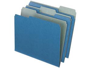 Pendaflex Earthwise 04302 Recycled File Folders, 1/3 Cut Top Tab, Letter, Blue, 100/Box Pendaflex Earthwise 04302 Recycled File Folders, 1/3 Cut Top Tab, Letter, Blue, 100/Box
