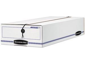 Bankers Box 00009 Liberty Basic Storage Box, Check/Voucher, 9 x 14-1/4 x 4, White/Blue, 12/Carton Bankers Box 00009 Liberty Basic Storage Box, Check/Voucher, 9 x 14-1/4 x 4, White/Blue, 12/Carton