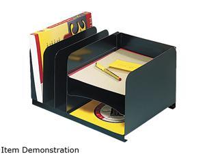 STEELMASTER by MMF Industries 26420HV004 Vertical/Horizontal Combo Organizer, Six Sections, Steel, 15 x 11 x 8 1/8, Black STEELMASTER by MMF Industries 26420HV004 Vertical/Horizontal Combo Organizer, Six Sections, Steel, 15 x 11 x 8 1/8, Black