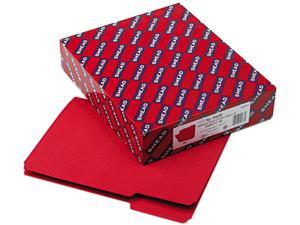 Smead 10267 Interior File Folders, 1/3 Cut Top Tab, Letter, Red, 100/Box Smead 10267 Interior File Folders, 1/3 Cut Top Tab, Letter, Red, 100/Box