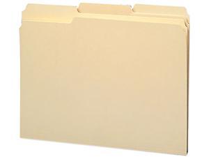 Smead 10314 WaterShed File Folders, 1/3 Cut Top Tab, Letter, Manila, 100/Box Smead 10314 WaterShed File Folders, 1/3 Cut Top Tab, Letter, Manila, 100/Box