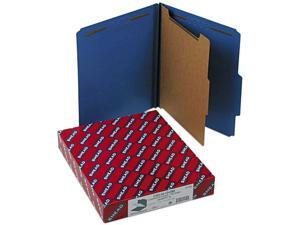 Smead 13732 Pressboard Classification Folders, Letter, Four-Section, Dark Blue, 10/Box Smead 13732 Pressboard Classification Folders, Letter, Four-Section, Dark Blue, 10/Box