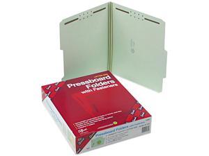 Smead 14982 Two Inch Expansion Fastener Folder, 2/5 Top Tab, Letter, Gray Green, 25/Box Smead 14982 Two Inch Expansion Fastener Folder, 2/5 Top Tab, Letter, Gray Green, 25/Box