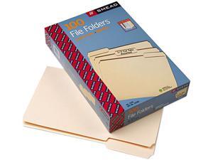 Smead 15330 1/3 Cut Assorted Position File Folders, One-Ply Top Tab, Legal, Manila, 100/Box Smead 15330 1/3 Cut Assorted Position File Folders, One-Ply Top Tab, Legal, Manila, 100/Box