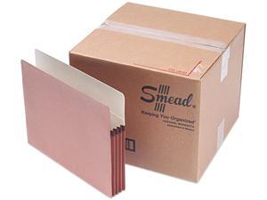 Smead 73805 3 1/2 Inch Expansion File Pocket, Straight Tab, Letter, Manila/Redrope, 50/Box Smead 73805 3 1/2 Inch Expansion File Pocket, Straight Tab, Letter, Manila/Redrope, 50/Box