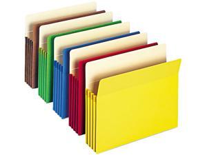 Smead 73890 3 1/2 Inch Expansion Colored File Pocket, Straight Tab, Letter, Assorted, 25/Box Smead 73890 3 1/2 Inch Expansion Colored File Pocket, Straight Tab, Letter, Assorted, 25/Box