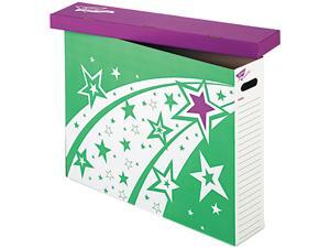 TREND T1022 File ’n Save System Chart Storage Box, 30-3/4 x 23 x 6-1/2, Bright Stars Design TREND T1022 File ’n Save System Chart Storage Box, 30-3/4 x 23 x 6-1/2, Bright Stars Design