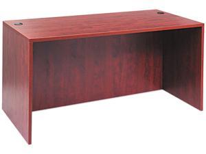 Valencia Series Straight Front Desk Shell, 59-1/8 x 29-1/2 x 29-1/2, Med Cherry