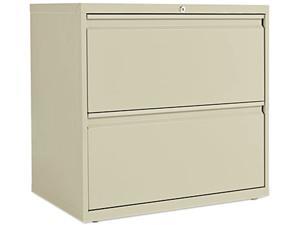 Alera LA52-3029PY (ALELF3029PY) Two-Drawer Lateral File Cabinet, 30w x 19-1/4d x 29h, Putty
