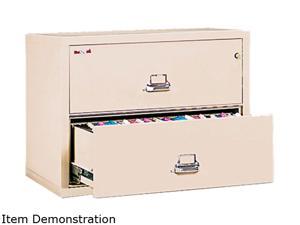 FireKing 23822CPA 2-Draw Lateral File, 37-1/2w x 22-1/8d, UL Listed 350°, Ltr/Legal, Parchment FireKing 23822CPA 2-Draw Lateral File, 37-1/2w x 22-1/8d, UL Listed 350°, Ltr/Legal, Parchment