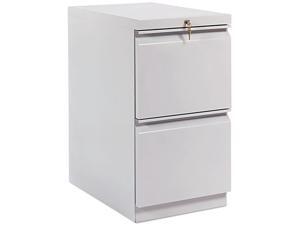 HON 33823RS Efficiencies Mobile Pedestal File w/Two File Drawers, 22-7/8d, Charcoal HON 33823RS Efficiencies Mobile Pedestal File w/Two File Drawers, 22-7/8d, Charcoal