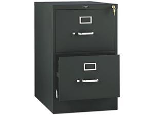 HON 512CPP 510 Series Two-Drawer, Full-Suspension File, Legal, 29h x25d, Black HON 512CPP 510 Series Two-Drawer, Full-Suspension File, Legal, 29h x25d, Black