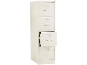 HON 514PL 510 Series Four-Drawer, Full-Suspension File, Letter, 52h x25d, Putty