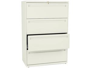 HON 784LL 700 Series Four-Drawer Lateral File, 36.00" Width x 19.25" Depth, Putty HON 784LL 700 Series Four-Drawer Lateral File, 36.00" Width x 19.25" Depth, Putty