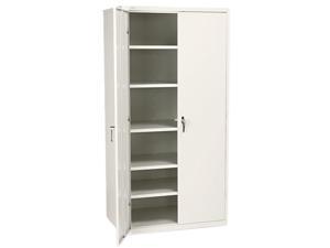HON SC2472L Assembled Storage Cabinet, 36w x 24 1/4d x 71 3/4h, Putty