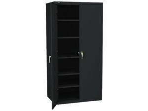 HON SC2472P Assembled Storage Cabinet, 71.30" x 36.00" x 24.30", Black HON SC2472P Assembled Storage Cabinet, 71.30" x 36.00" x 24.30", Black