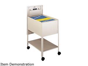 Safco 5363PT Extra-Deep Locking Mobile Tub File, 16-1/2w x 24-3/4d x 28-1/4h, Putty Safco 5363PT Extra-Deep Locking Mobile Tub File, 16-1/2w x 24-3/4d x 28-1/4h, Putty