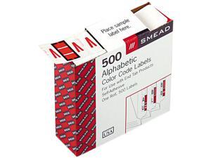 Smead 67092 A-Z Color-Coded Bar-Style End Tab Labels, Letter V, Dark Orange, 500/Roll Smead 67092 A-Z Color-Coded Bar-Style End Tab Labels, Letter V, Dark Orange, 500/Roll