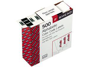 Smead 67093 A-Z Color-Coded Bar-Style End Tab Labels, Letter W, Dark Green, 500/Roll Smead 67093 A-Z Color-Coded Bar-Style End Tab Labels, Letter W, Dark Green, 500/Roll