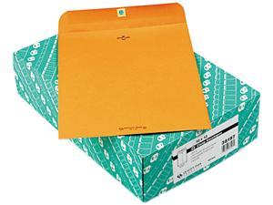 Quality Park 38197 Clasp Envelope, Recycled, 10 x 13, 28lb, Light Brown, 100/Box