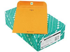 Quality Park 37775 Clasp Envelope, 7 1/2 x 10 1/2, 32lb, Light Brown, 100/Box