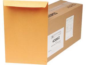 Quality Park 43862 Redi-Seal Catalog Envelope, 10 x 15, Light Brown, 250/Box