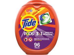 Tide 80163EA Detergent Pods, Spring Meadow, 96/Tub Tide 80163EA Detergent Pods, Spring Meadow, 96/Tub
