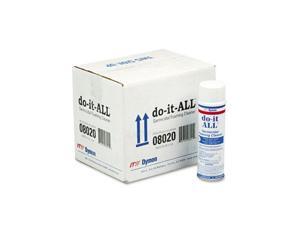 Dymon 08020CT do-it-ALL Germicidal Foaming Cleaner, 18 oz Aerosol Can, 12/Carton Dymon 08020CT do-it-ALL Germicidal Foaming Cleaner, 18 oz Aerosol Can, 12/Carton