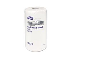 Tork HB9201 Perforated Roll Towels, White, 11 x 6 3/4, 2-Ply, 120/Roll, 30 Rolls/Carton, 1 Carton Tork HB9201 Perforated Roll Towels, White, 11 x 6 3/4, 2-Ply, 120/Roll, 30 Rolls/Carton, 1 Carton