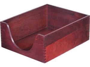 Carver 08213 Hardwood Letter Stackable Desk Tray, Mahogany Carver 08213 Hardwood Letter Stackable Desk Tray, Mahogany