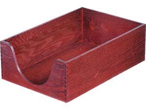 Carver 08223 Hardwood Legal Stackable Desk Tray, Mahogany Carver 08223 Hardwood Legal Stackable Desk Tray, Mahogany