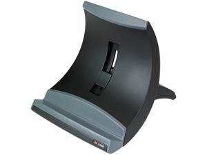 3M MMMLX550 Vertical Notebook Computer Riser, Cable Management, 9 x 12 x 6 1/2 - 9 1/2, Black