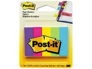 Post-it Page Markers 670-5AU Page Markers, Five Assorted Ultra Colors, 5 Pads of 100 Strips/Pack Post-it Page Markers 670-5AU Page Markers, Five Assorted Ultra Colors, 5 Pads of 100 Strips/Pack