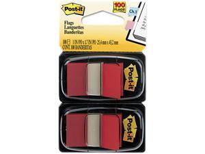 Post-it Flags 680-RD2 Standard Tape Flags in Dispenser, Red, 100 Flags/Dispenser Post-it Flags 680-RD2 Standard Tape Flags in Dispenser, Red, 100 Flags/Dispenser