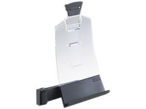 3M DH445 Clip Copyholder, Flat Panel Monitor Mount, Plastic, Holds 35 Sheets, Black/Clear 3M DH445 Clip Copyholder, Flat Panel Monitor Mount, Plastic, Holds 35 Sheets, Black/Clear